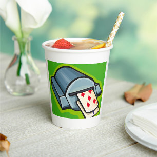 Playing Card Dealer Machine Poker and Casino Paper Cups