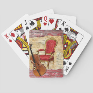 Playing Card Deck Cello Victorian