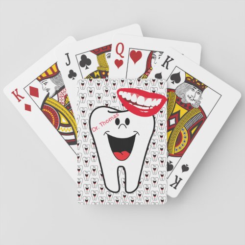 Playing Card Deck Teeth Tooth Smiles Dentist