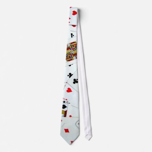 Playing Card games Neck Tie