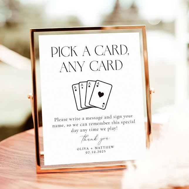Playing Card Guest Book Wedding (Creator Uploaded)