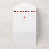 Playing Card Hearts Las Vegas Wedding All in One (Outside)