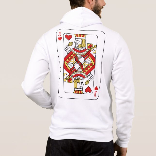 PLAYING CARD HOODIE (Back)