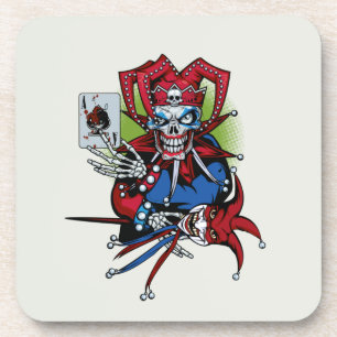 Playing card, Joker Beverage Coaster