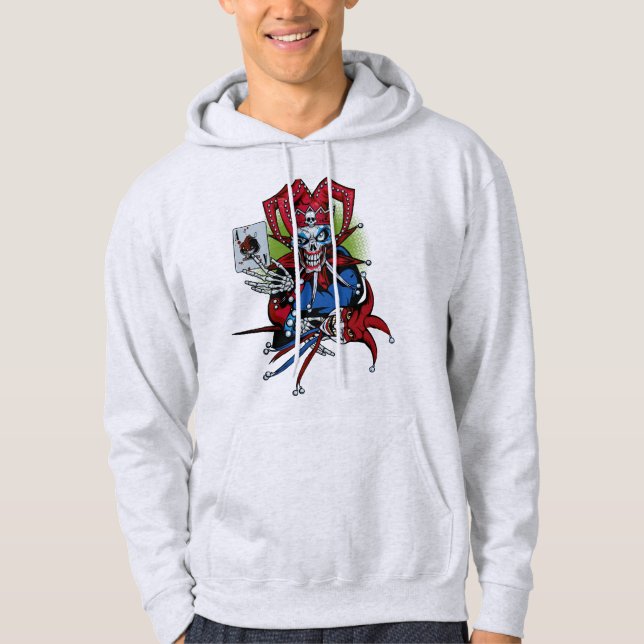 Playing card, Joker T-Shirt Hoodie (Front)