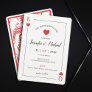 Playing Card Las Vegas Destination Wedding