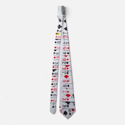 Playing Card Necktie