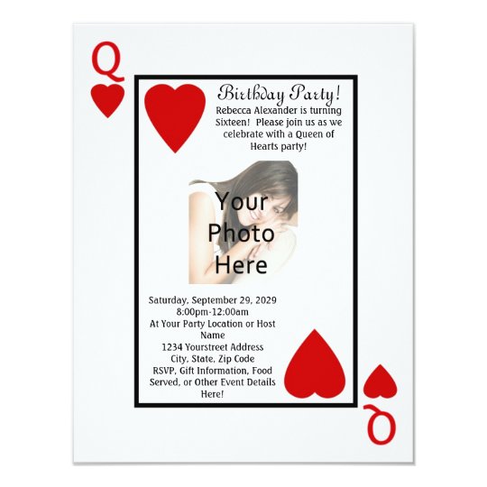 Beautiful 10 Card Party Invitation