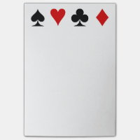 Playing Card Score Pad