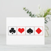 Playing card suits (Standing Front)