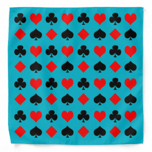 Playing Card Suits Bandana