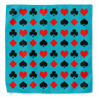 Playing Card Suits Bandana