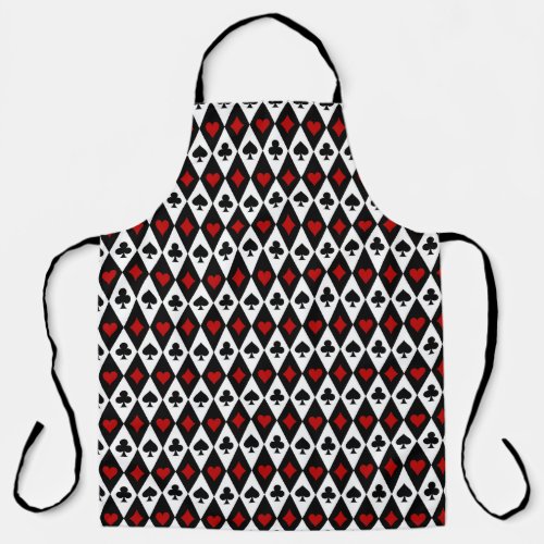 Playing Card Suits Casino  Apron