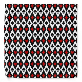 Playing Card Suits Casino  Bandana