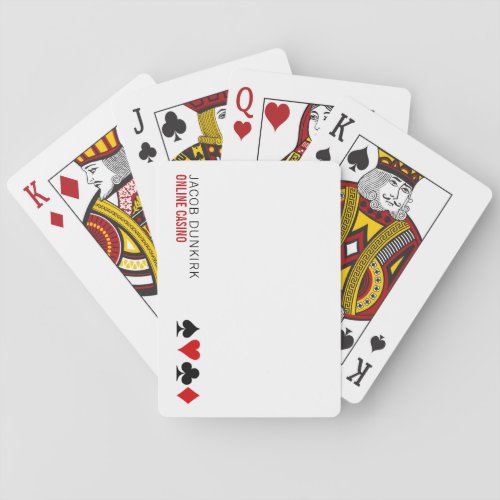 Playing Card Suits Casino Gaming Playing Cards