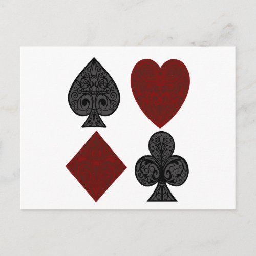Playing Card Suits Design