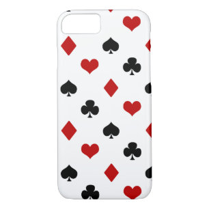 Playing Card Suits Poker Theme iPhone 8/7 Case