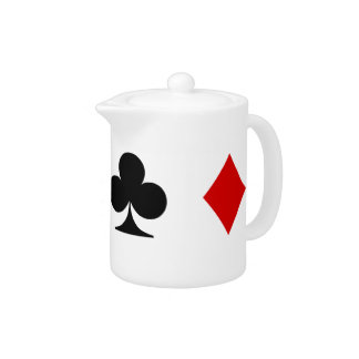 Playing Card Suits Teapot