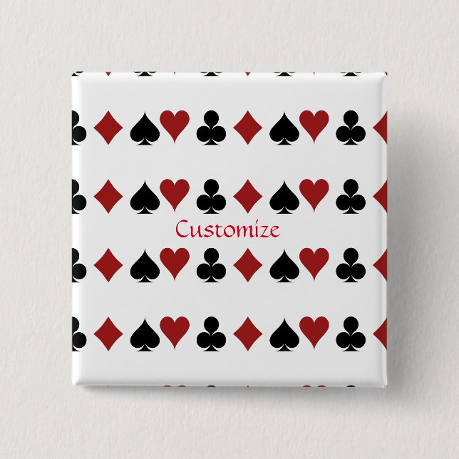 Playing Card Suits Thunder_Cove Button (Front)