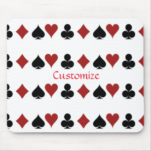 Playing Card Suits Thunder_Cove Mouse Pad