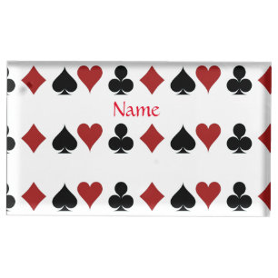 Playing Card Suits Thunder_Cove Place Card Holder