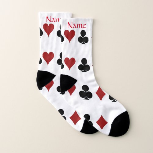 Playing Card Suits Thunder_Cove Socks