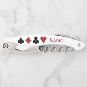 Playing Card Suits Thunder_Cove Waiter's Corkscrew