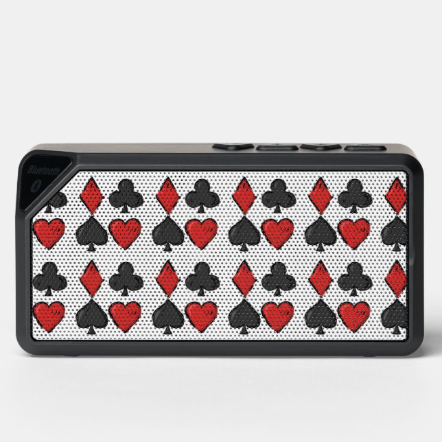 Playing Card Symbols   Bluetooth Speaker (Front)