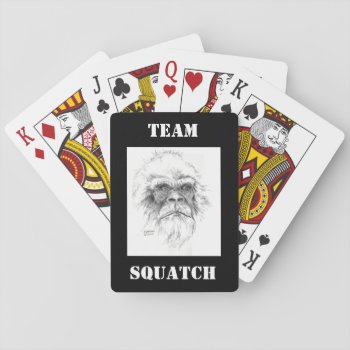 Playing Cards by letstalkbigfoot at Zazzle