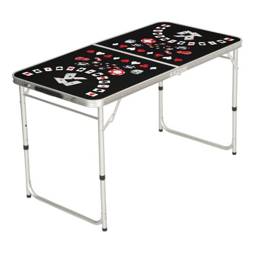 Playing Cards  Beer Pong Table