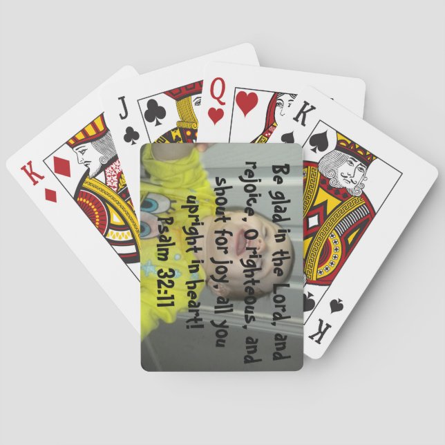 Playing Cards-Bible Scripture Poker Cards (Back)