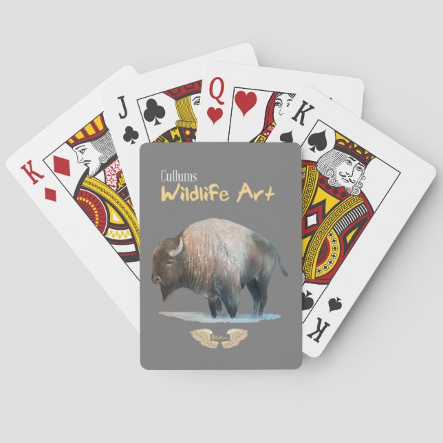 Playing Cards Buffalo (Back)