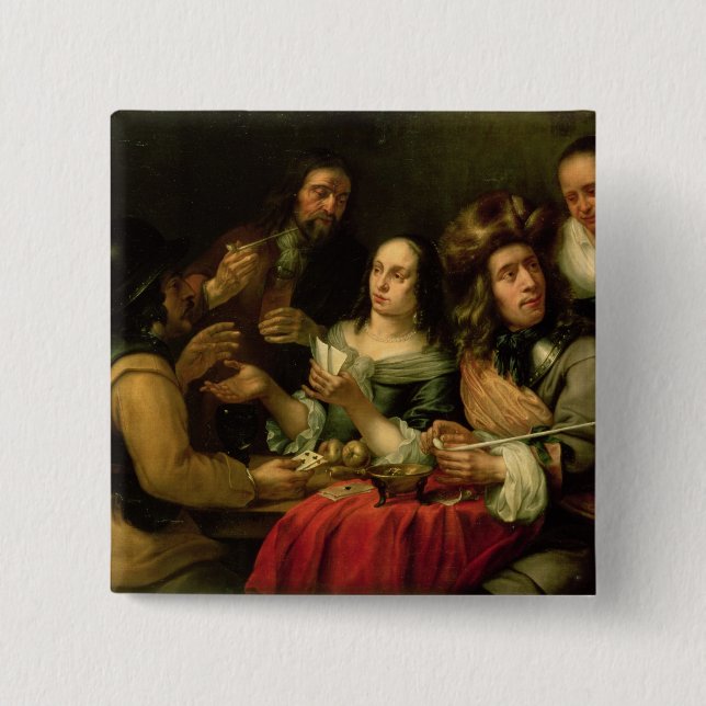 Playing Cards Button (Front)