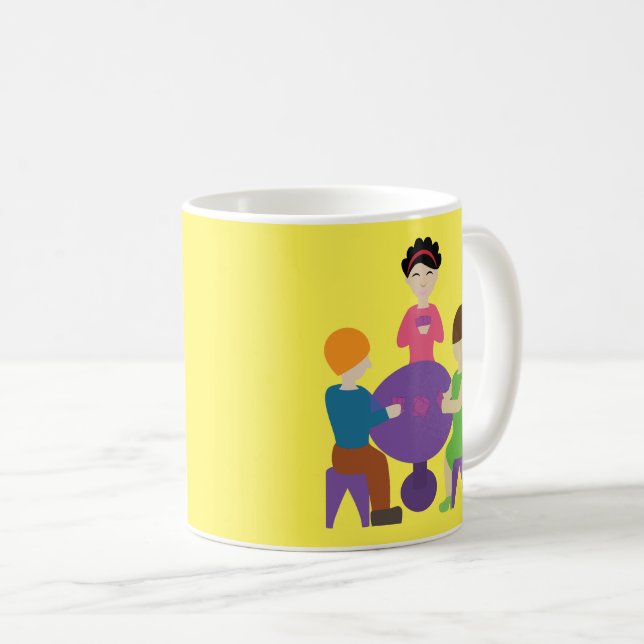 Playing Cards Coffee Mug (Front Right)
