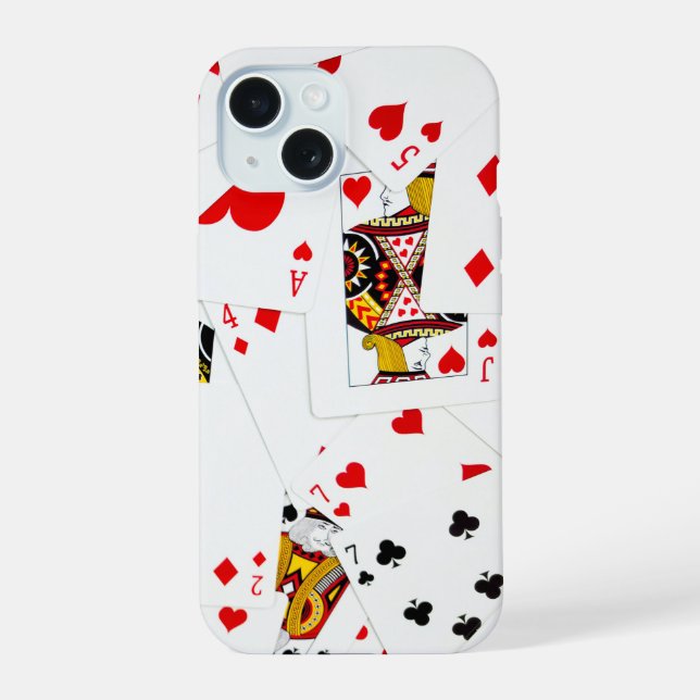 Playing Cards Collection  Iphone Case (Back)