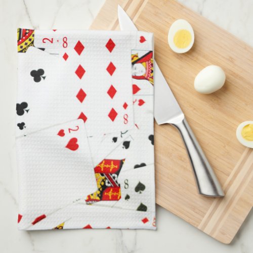 Playing Cards Collection Kitchen Towel