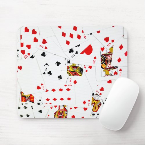 Playing Cards Collection Mouse Pad