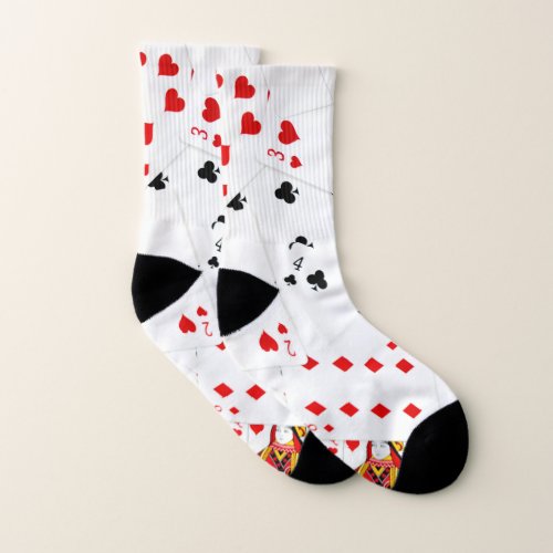 Playing Cards Collection Socks