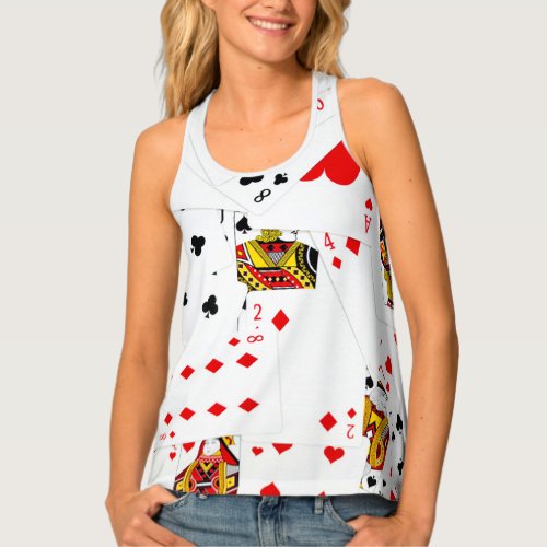 Playing Cards Collection Tank Top