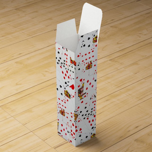 Playing Cards Collection Wine Box (Opened)
