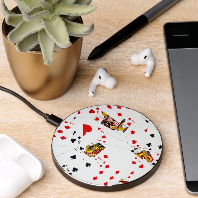 Playing Cards Collection Wireless Charger (Desk 2)