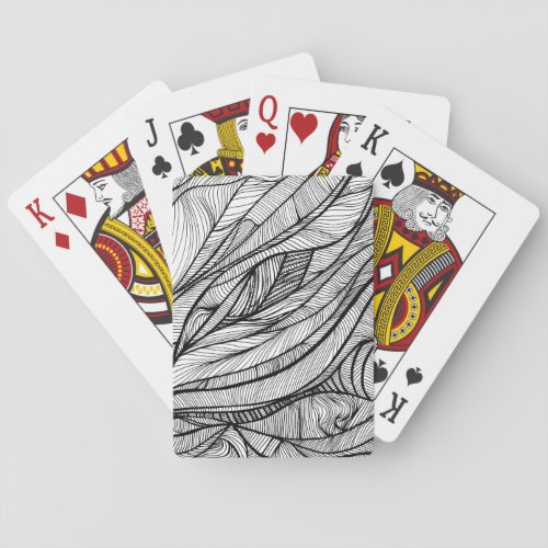 Playing Cards Color Your Own activity coloring Poker Cards