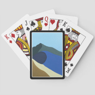 Playing Cards Colors of Mt Tamalpais Painting