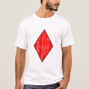 Playing Cards Diamonds Icon T-Shirt