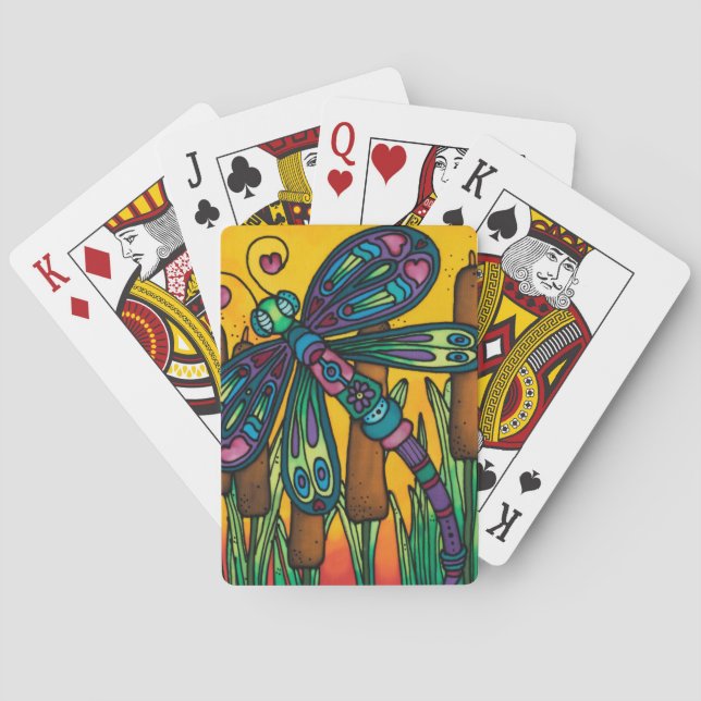Playing Cards: Dragonfly Series Poker Cards (Back)