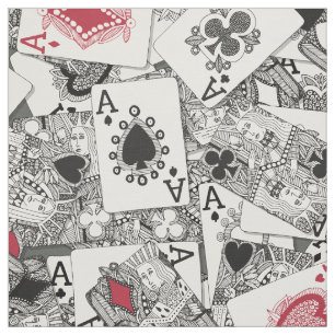 playing cards fabric