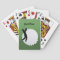 Playing Cards for a Golfer, personalize with name