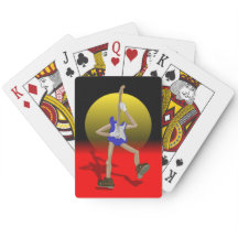 Playing cards for guitarists.