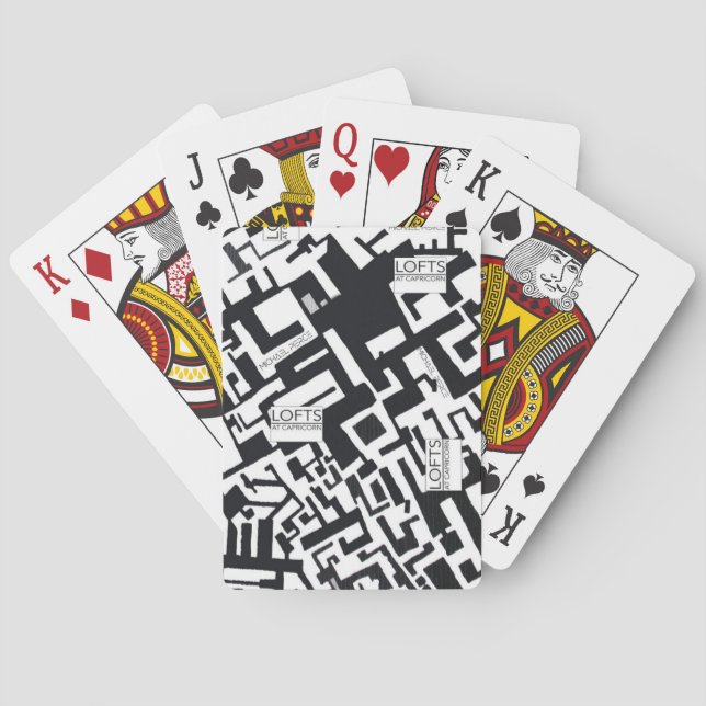 Playing Cards from Capricorn Mural (Back)