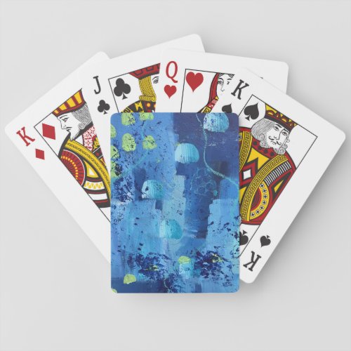 Playing Cards in Jellyfish Design